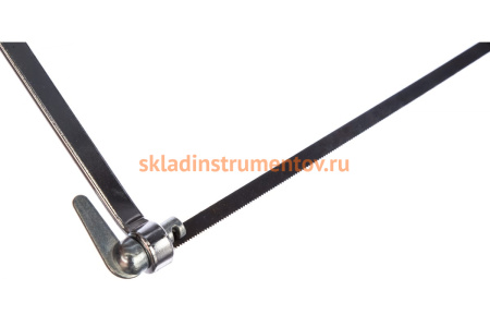 Лобзик, 170х120 мм двухкомпонентная рукоятка + 5 полотен СИБРТЕХ 24025