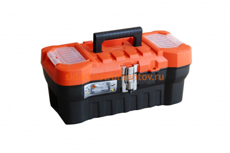 Ящик для инструмента 16 410х210х175мм металлические замки Энкор 80080