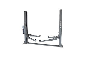 Двухстоечный подъемник с нижней синхронизацией WIEDERKRAFT трёхсекционные лапы, 4000 кг WDK-522N/220