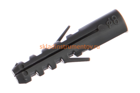 Дюбель распорный "ЕВРО" полипропиленовый 100 шт. (8х40 мм) ЗУБР 3010-08-100_z01