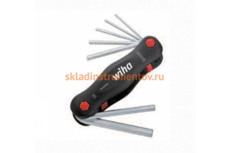 Набор шестигранных ключей 7шт Wiha PocketStar 351 PG7 23040