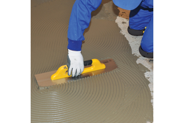 Зубчатый полутер DEKOR HASSAN 120х300мм квадратные зубья 8х8мм пл 230