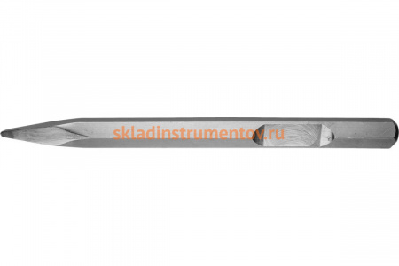 Зубило пикообразное для отбойных молотков и бетоноломов (400 мм) "ЭКСПЕРТ" Зубр 29376-00-400