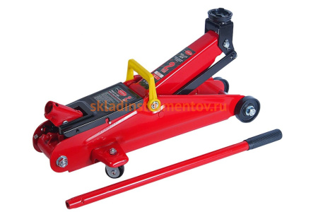 Гидравлический подкатной домкрат ROCKFORCE 2т выс. подъема 130-380мм RF-T82003K
