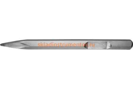 Зубило пикообразное для отбойных молотков и бетоноломов (400 мм) "ЭКСПЕРТ" Зубр 29376-00-400