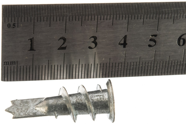 Дюбель для гипсокартона 50 шт. (33 мм; ТФ5) ЗУБР 4-301285