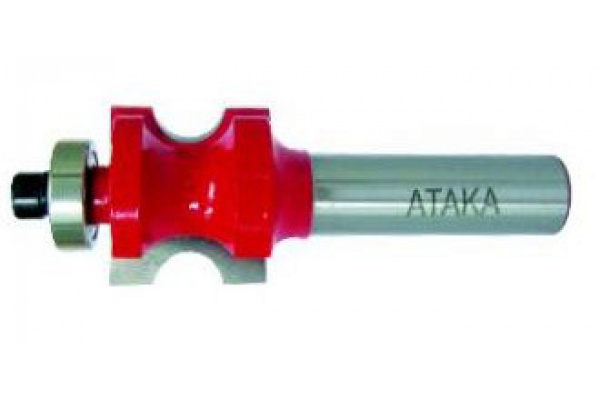 Фреза кромочная профилирующая (25.4х12х31.8х83 мм) Атака 8141110