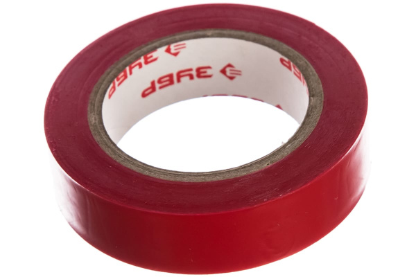 Изолента "МАСТЕР" красная ПВХ (15 мм; 10 м) ЗУБР 1233-3_z01