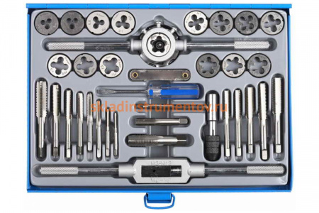 Набор с металлорежущим инструментом ЗУБР 35 предметов 28117-H35