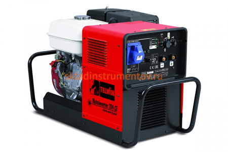 Сварочный генератор Telwin MOTOINVERTER 204 CE HONDA 815793