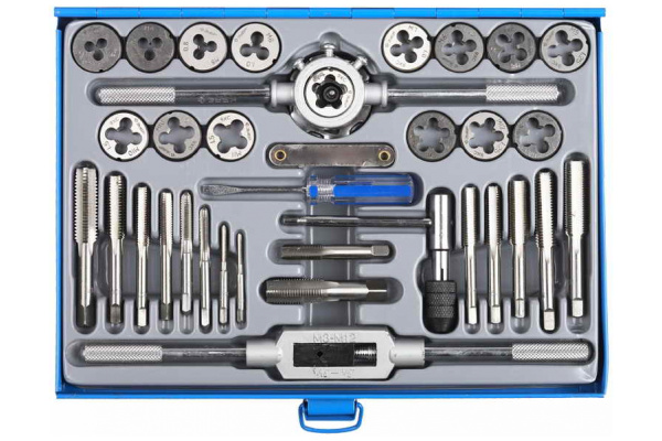 Набор с металлорежущим инструментом ЗУБР 35 предметов 28117-H35