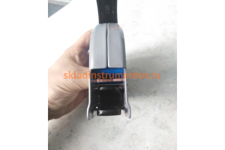 Металлический степлер БАРС регулировка удара, двухкомпонентная рукоятка 40003