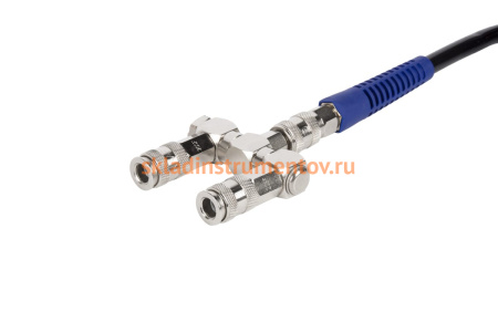 Разветвитель пневматический с вращающимися соединениями ( 2 выхода рапид EURO) WIEDERKRAFT WDK-83RLL