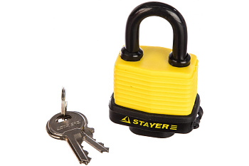 Навесной всепогодный замок 50 мм STAYER MASTER 37140-40