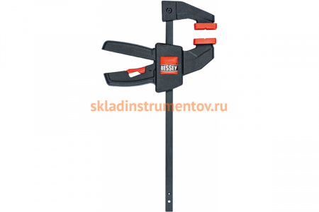 Набор струбцин пистолетного типа BESSEY 2.7 кН, 110 x 40 мм, распор 80-190 мм BE-EZS11-4SET