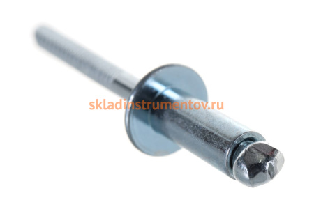 Заклепка вытяжная открытая сталь/сталь St/St (50 шт; 6.4x16 мм; Борт: Стандарт) MESSER 114016416-50