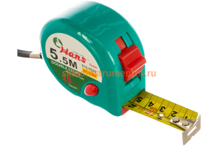 Рулетка 5.5м Hans 910-5525