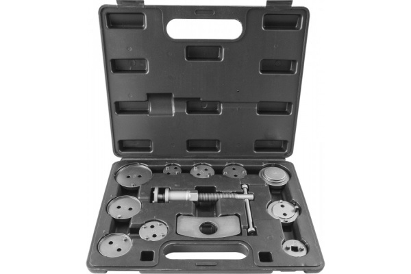 Приспособление для возврата поршней цилиндров дисковых тормозов THORVIK ACPTK12 в наборе, 12 предметов 52316