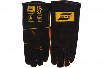 Спилковые краги с подкладкой ESAB Heavy Duty BLACK СВ000008904