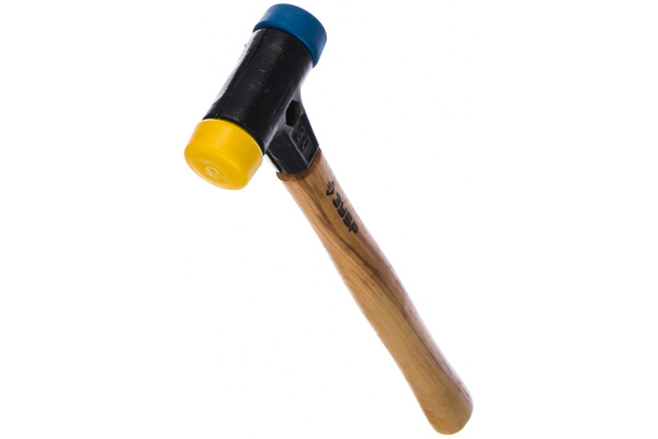 Многофункциональный сборочный молоток Зубр Эксперт ручка из ясеня сменные бойки для металлообработки 350 г 30 мм 2044-30