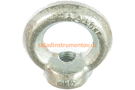 Рым-гайка ЗУБР DIN 582 М12 1 шт оцинкованная 304326-12 Рым-гайка ЗУБР DIN 582 М12 1 шт оцинкованная 304326-12