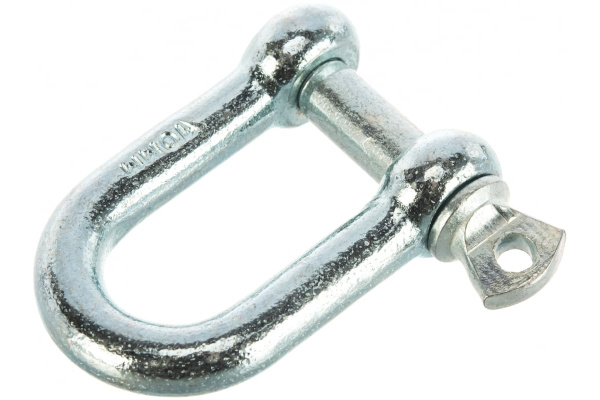 Такелажная скоба ЗУБР, 10мм, 1 шт, тип прямой, оцинкованная, 304516-10 Такелажная скоба ЗУБР, 10мм, 1 шт, тип прямой, оцинкованная, 304516-10