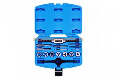 Набор метчиков и плашек KING TONY SK5 M3-M12, кейс, 16 предметов 12916MQ1