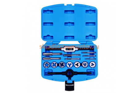 Набор метчиков и плашек KING TONY SK5 M3-M12, кейс, 16 предметов 12916MQ1