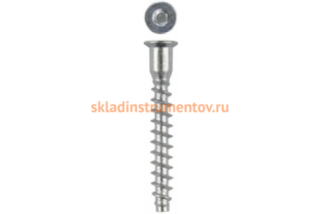 Винт-конфирмат оцинкованный 2500 шт. (6.4х50 мм) Зубр 4-308050-64-050