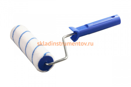 Малярный ролик STAYER Master Nylon полиамид ворс 6 мм бюгель 6 мм 40x180 мм 02041-18