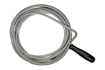 Трос для прочистки труб 3м, 6мм СИБРТЕХ 92460