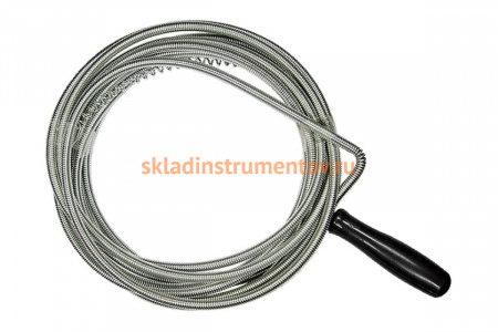 Трос для прочистки труб 3м, 6мм СИБРТЕХ 92460