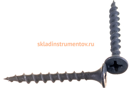 Саморезы ЗУБР СГД гипсокартон-дерево, 35 х 3.5 мм, 350 шт, фосфатированные, 300031-35-035