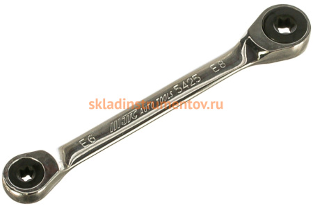 Накидной трещоточный ключ торкс E6xE8 JTC-5425