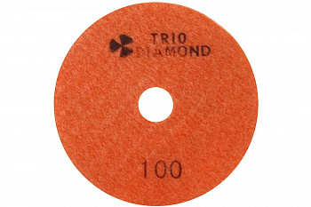 Круг алмазный гибкий шлифовальный Черепашка 100 № 100 Trio-Diamond 340100