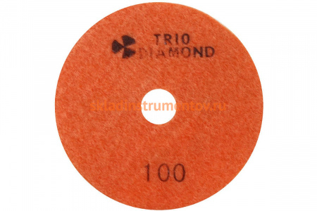 Круг алмазный гибкий шлифовальный Черепашка 100 № 100 Trio-Diamond 340100