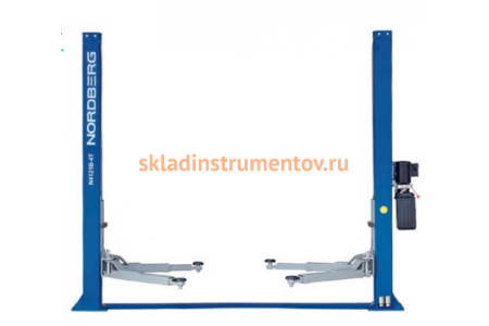 2х-стоечный подъемник NORDBERG 4 т, 220 В N4121B-4T