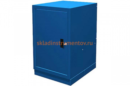 Верстачная тумба с дверцей, синяя FERRUM 01.410-5015