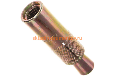 Анкер с клином желтопассивированный 1 шт. (18х52 мм; М12; ТФ6) ЗУБР 4-302076-12-052