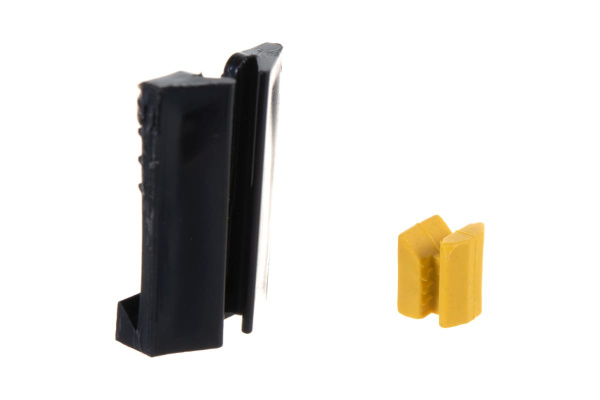 Крепеж для маяков в комплекте с дюбелем и саморезом Зубр 25шт 3095-25-H