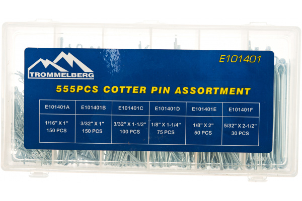 Набор шплинтов Trommelberg 555 шт. E101401