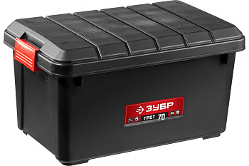 Пластиковый универсальный ящик-контейнер Зубр ГРОТ-70 38184-24_z01