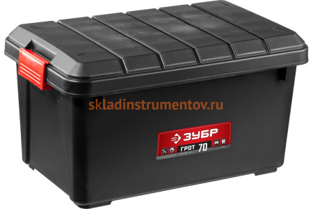 Пластиковый универсальный ящик-контейнер Зубр ГРОТ-70 38184-24_z01