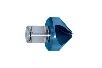 Зенковка HSS-XE с покрытием Blue-Tec (90 градусов; 30 мм; Weldon 19) Karnasch 20.1195-030
