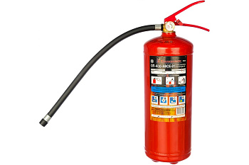 Порошковый огнетушитель с манометром ОП-4 з А;В;С;Е (старый ГОСТ ОП-5) СПЕЦ