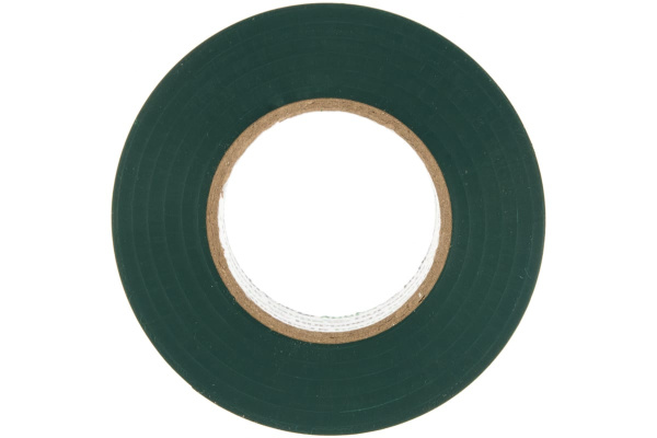 Изолента ПВХ HAUPA цвет зеленый, шир.19 мм, длина 20 м, d 74 мм 263856