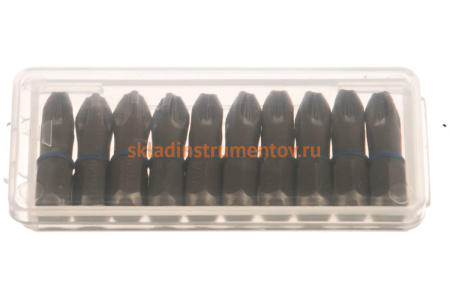 Биты "ЭКСПЕРТ" 10 шт.(25 мм; PZ3) Зубр 26013-3-25-10