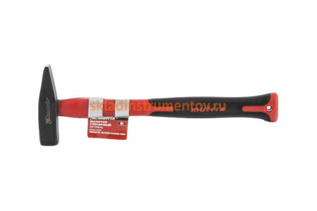 Молоток слесарный Matrix Optimal 400 г фибергласовая обрезиненная рукоятка квадратный боек 10368