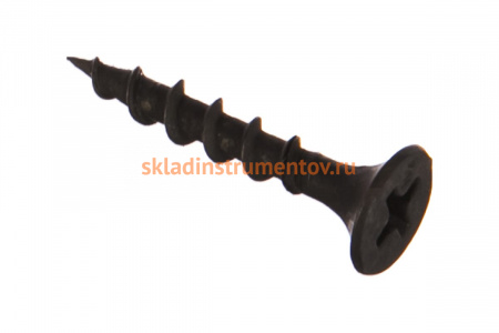 Саморезы ЗУБР СГД гипсокартон-дерево, 25 х 3.5 мм, 600 шт, фосфатированные, 300031-35-025