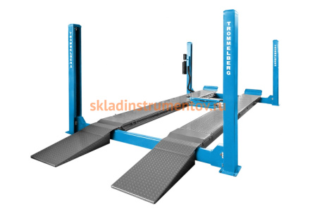 4-х стоечный электрогидравлич. подъемник, траверса 3,5 т TROMMELBERG TST470C